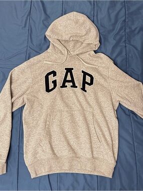 Small GAP Hoodie - Grey With Blue Logo - NWOT